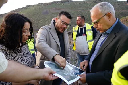 La Gomera destina más de 700 mil euros a la conservación de cauces y modernización de infraestructuras hidráulicas